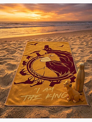 Strandlaken Kind De Leeuwenkoning Disney 70x140 cm 100% Polyester