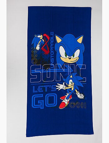 Strandlaken Kind Sonic the Hedgehog 70x140 cm 100% Polyester