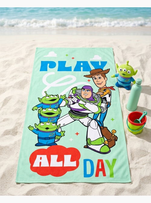 Strandlaken Kind Toy Story Disney Pixar 70x140 cm 100% Polyester - Kiabi