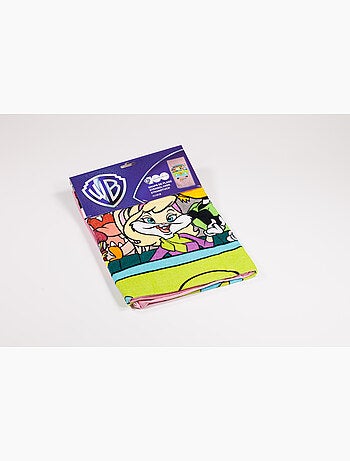 Strandlaken Looney Tunes Warner Bros. 100 jaar 70x140cm – Collector Editie – 100% Katoen