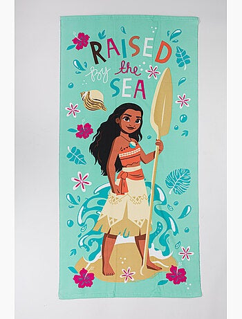 Strandlaken Meisje Vaiana Disney 70x140 cm 100% Polyester