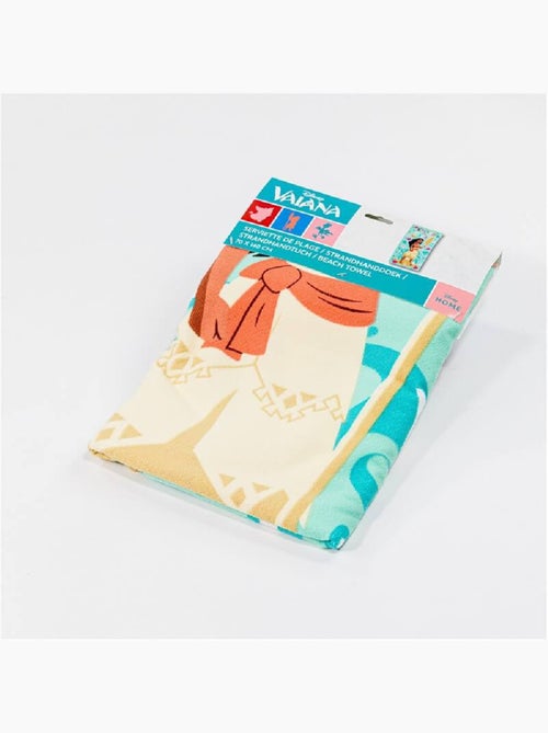 Strandlaken Meisje Vaiana Disney 70x140 cm 100% Polyester - Kiabi Strandlaken Meisje Vaiana Disney 70x140 cm 100% Polyester - Kiabi