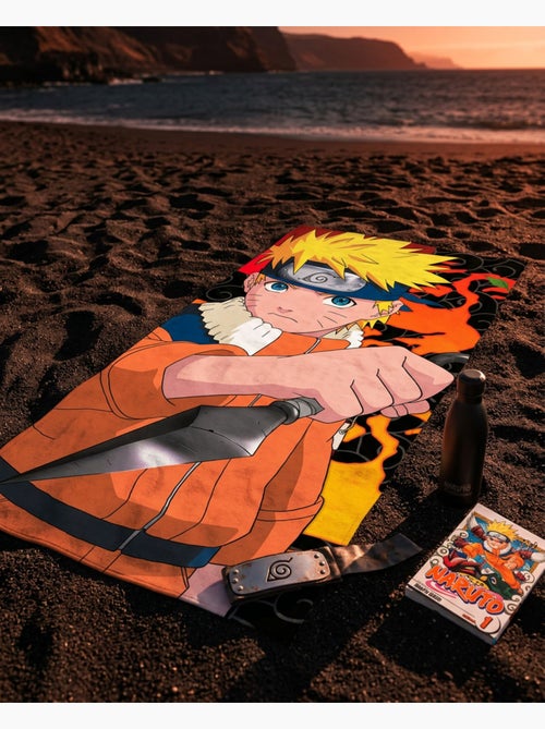 Strandlaken Naruto Shippuden 70x140 cm 100% Katoen - Kiabi