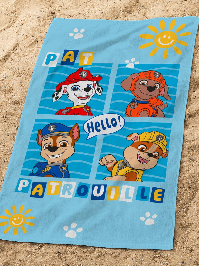 Strandlaken 'Pat'patrouille' Blauw - Kiabi