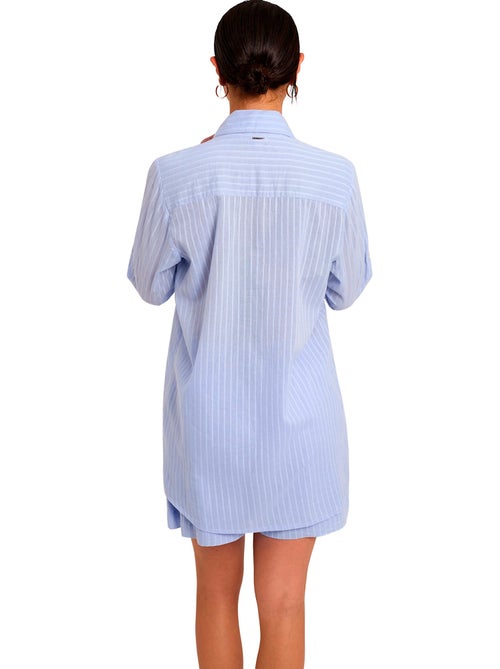 Strandoutfit geborduurd shortshirt complementos - Kiabi Strandoutfit geborduurd shortshirt complementos - Kiabi