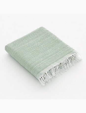 Strandpareo en handdoek van reliëfstof, Fouta - Gamusi.