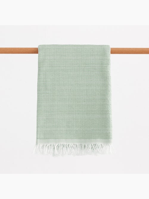 Strandpareo en handdoek met wafelstructuur, Fouta - Gamusi. - Kiabi Strandpareo en handdoek met wafelstructuur, Fouta - Gamusi. - Kiabi
