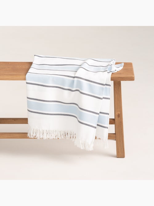 Strandpareo en handdoek van reliëfstof, Fouta - Gamusi. - Kiabi Strandpareo en handdoek van reliëfstof, Fouta - Gamusi. - Kiabi