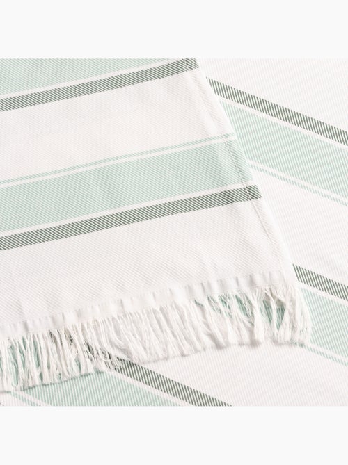 Strandpareo en handdoek van reliëfstof, Fouta - Gamusi. - Kiabi Strandpareo en handdoek van reliëfstof, Fouta - Gamusi. - Kiabi