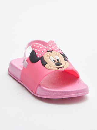Strandsandalen met Minnie-print