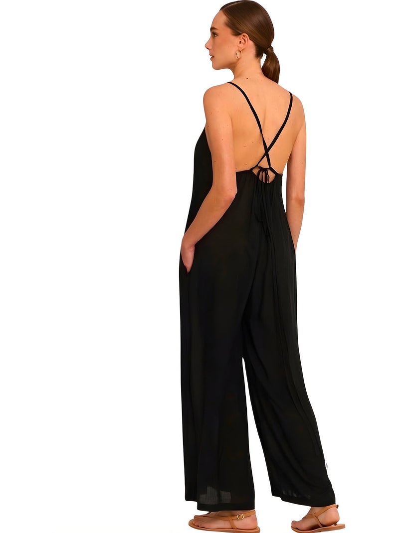 Strapless broekpak solstice Zwart - Kiabi