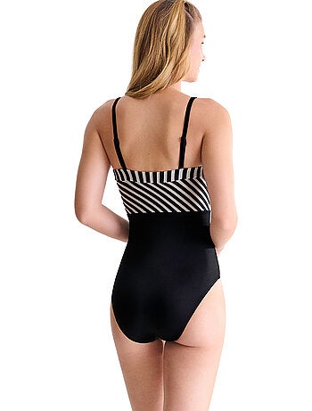 Strapless eendelig zwempak zonder beugel bondi beach