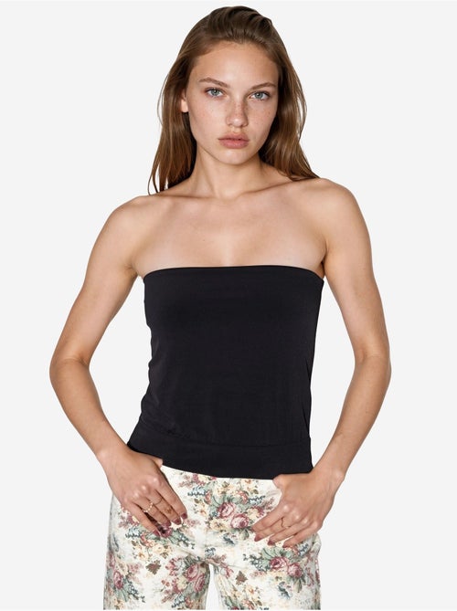 Strapless gebreid crop top busem - Kiabi