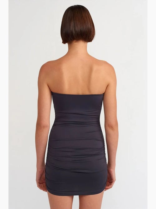 Straploze bodycon mini-jurk dilvin - Kiabi