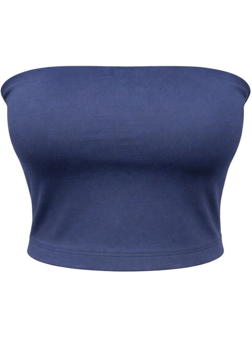 Straploze crop bandeaublouse mixray - Kiabi