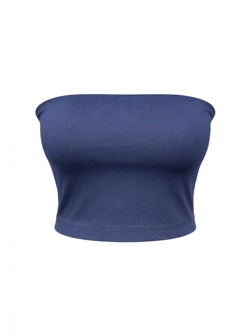 Straploze crop bandeaublouse mixray - Kiabi