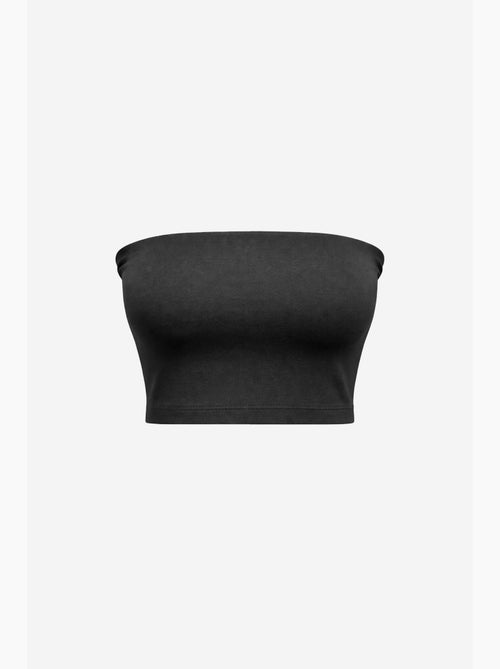 Straploze crop bandeaublouse mixray - Kiabi