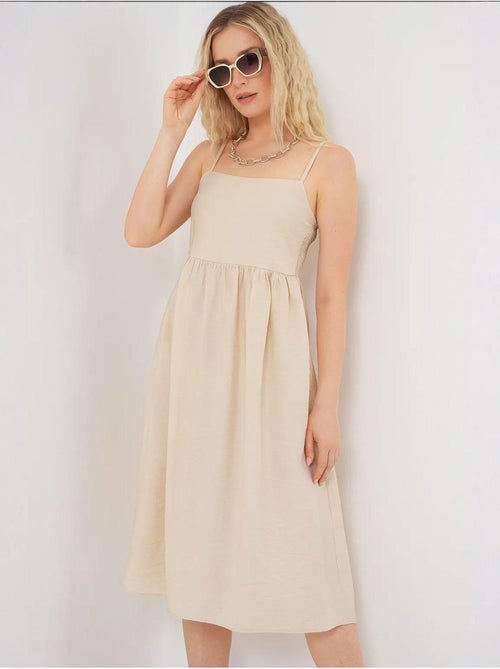 Strappy ayrobin-jurk bdart - Kiabi Strappy ayrobin-jurk bdart - Kiabi