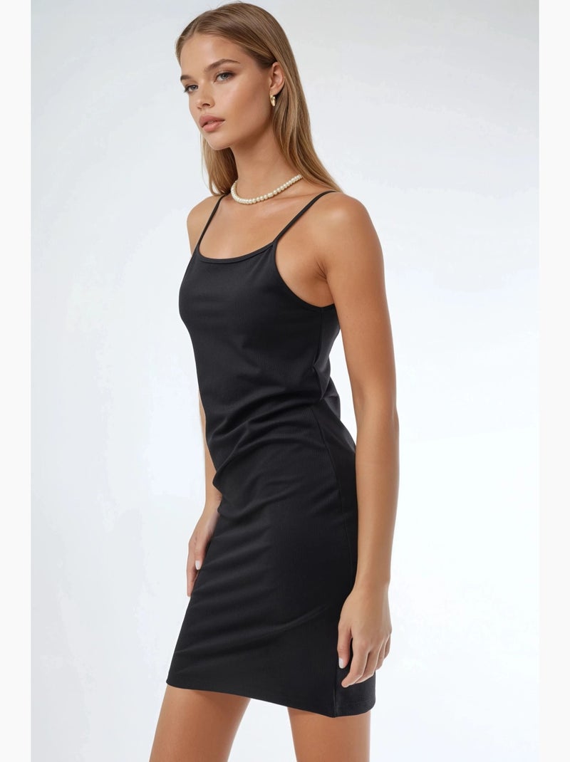 Strappy bodycon mini-jurk hiccup Zwart - Kiabi
