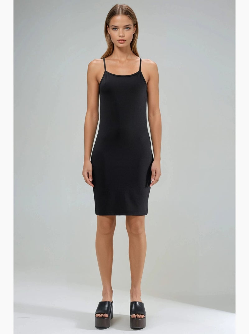 Strappy bodycon mini-jurk hiccup Zwart - Kiabi