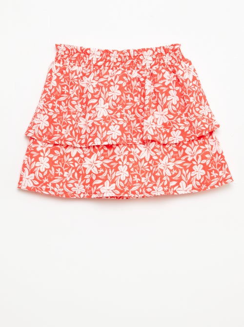 Stretch rok van jerseytricot - Kiabi