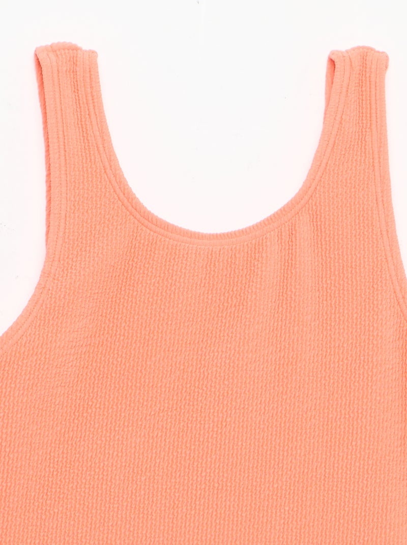 Stretch zwempak Oranje - Kiabi