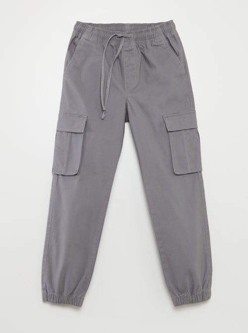 Stretchbroek met zakken - Kiabi