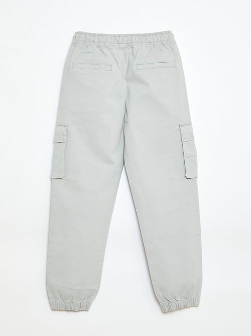 Stretchbroek met zakken - Kiabi