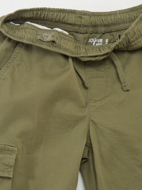 Stretchbroek met zakken - Kiabi