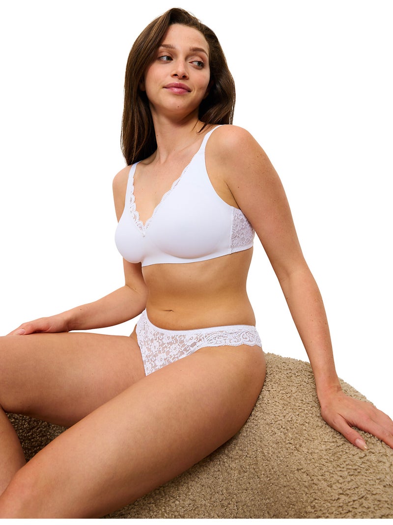 String amourette Blanc - Kiabi