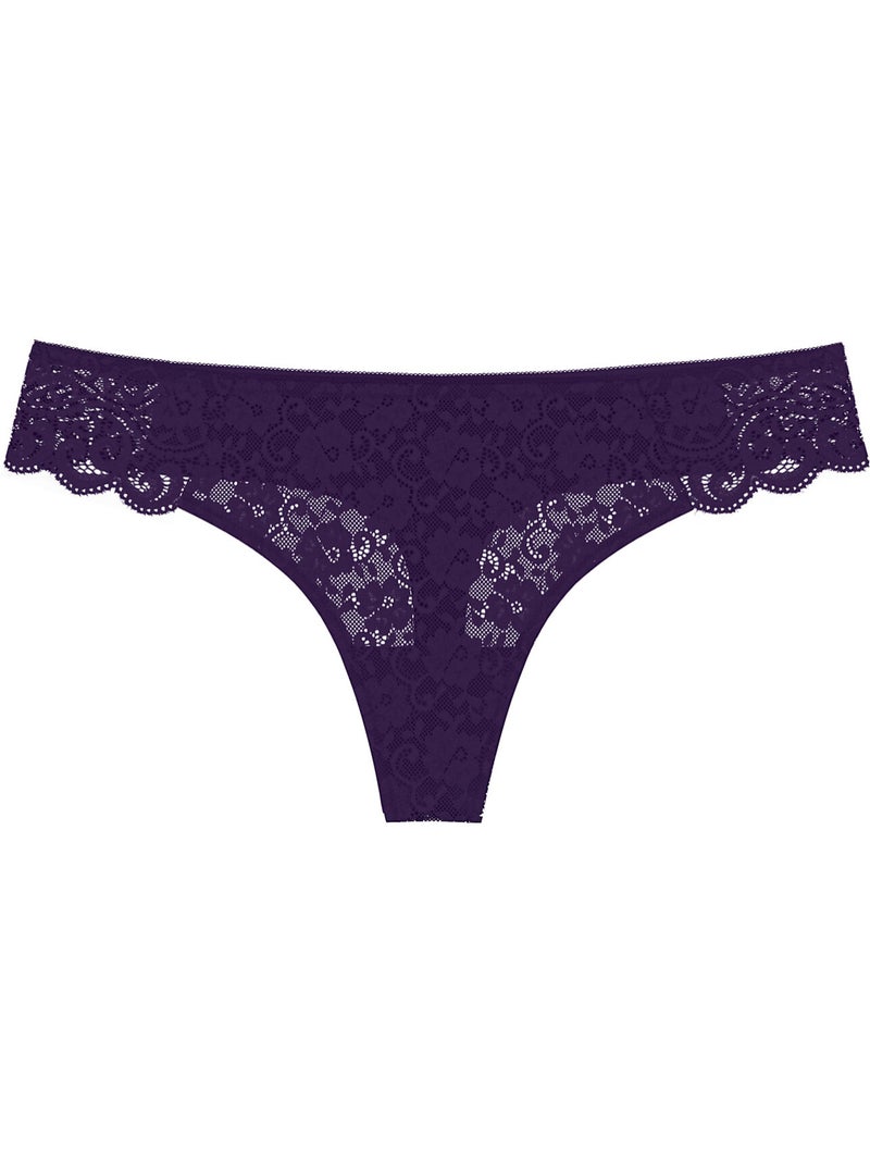 String amourette Violet prune - Kiabi