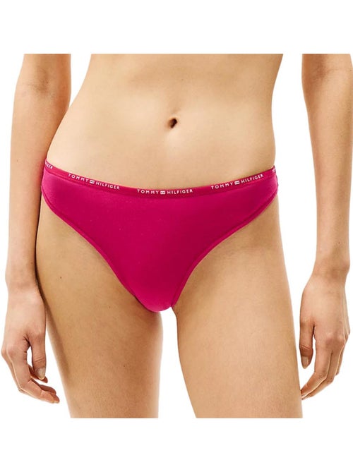 String femme tommy hilfiger thong - Kiabi