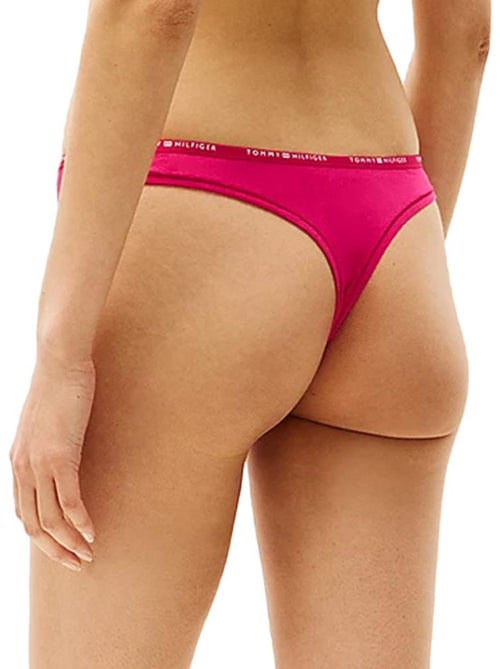 String femme tommy hilfiger thong - Kiabi