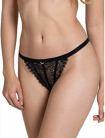 String rose noir