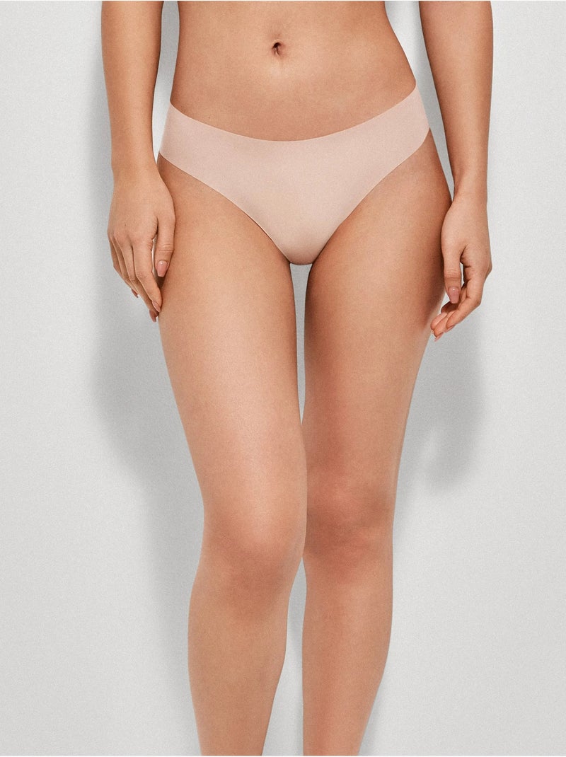 String sans coutures Rose - Kiabi
