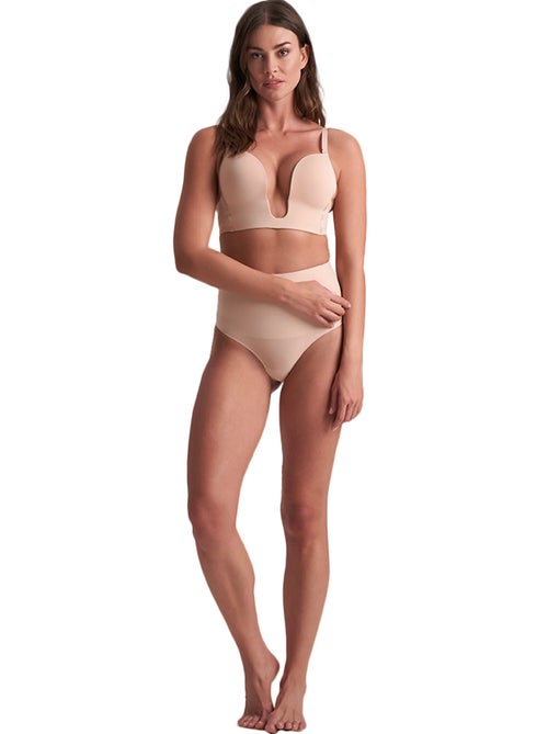 String shapewear taille haute gainée - Kiabi String shapewear taille haute gainée - Kiabi