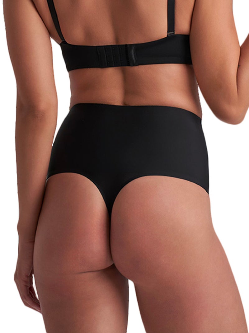 String shapewear taille haute gainée Noir - Kiabi