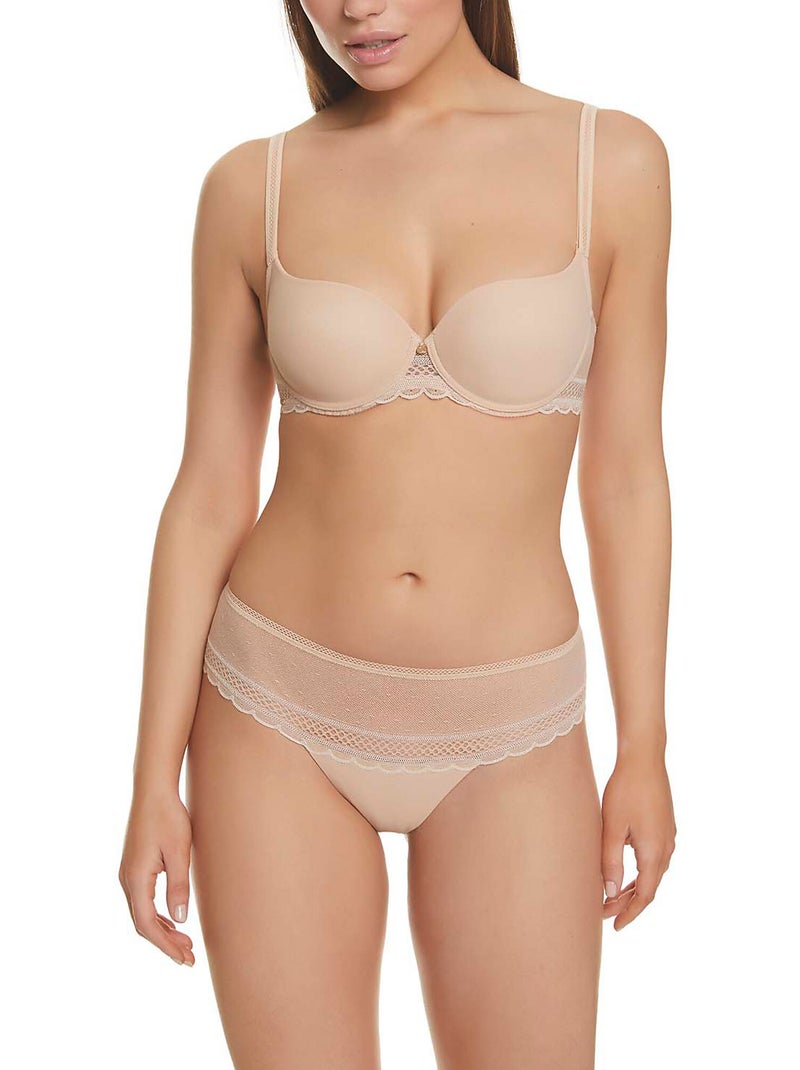 String shorty mia Beige - Kiabi