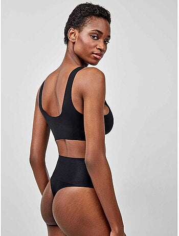 String taille haute gainant sans coutures à effet réducteur