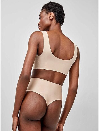String taille haute gainant sans coutures à effet réducteur