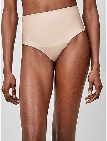 String taille haute gainant sans coutures à effet réducteur