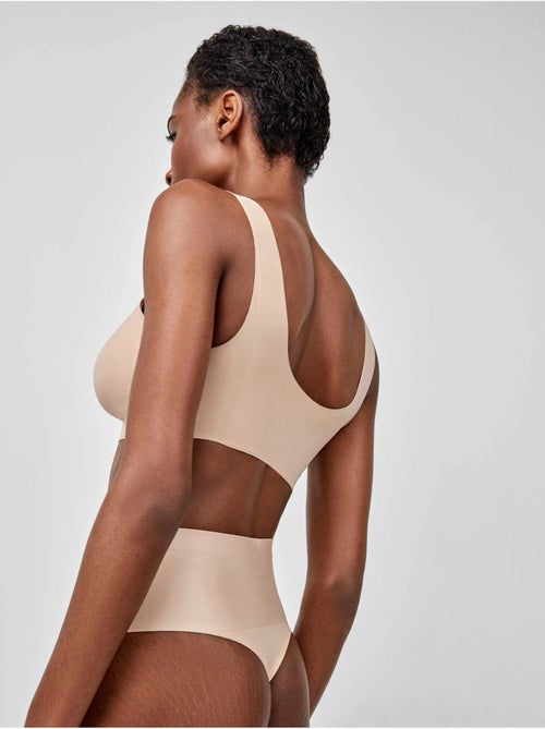 String taille haute gainant sans coutures à effet réducteur - Kiabi
