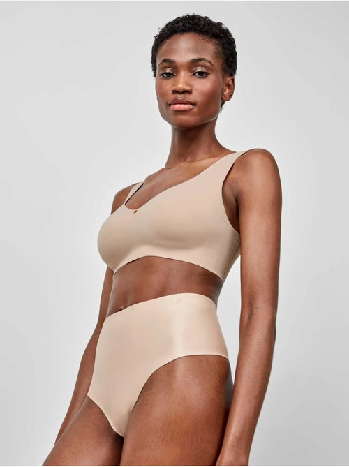 String taille haute gainant sans coutures à effet réducteur - Kiabi