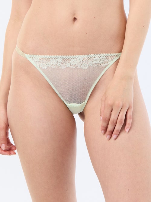 String van kant met glanzende details - Kiabi