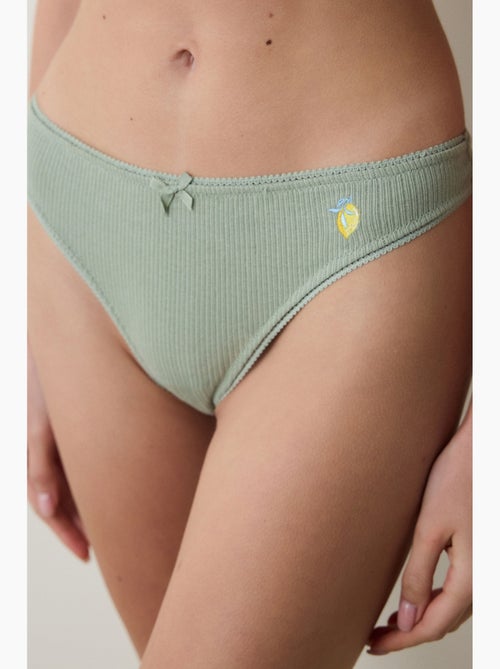 String van katoen pointelle penti - Kiabi