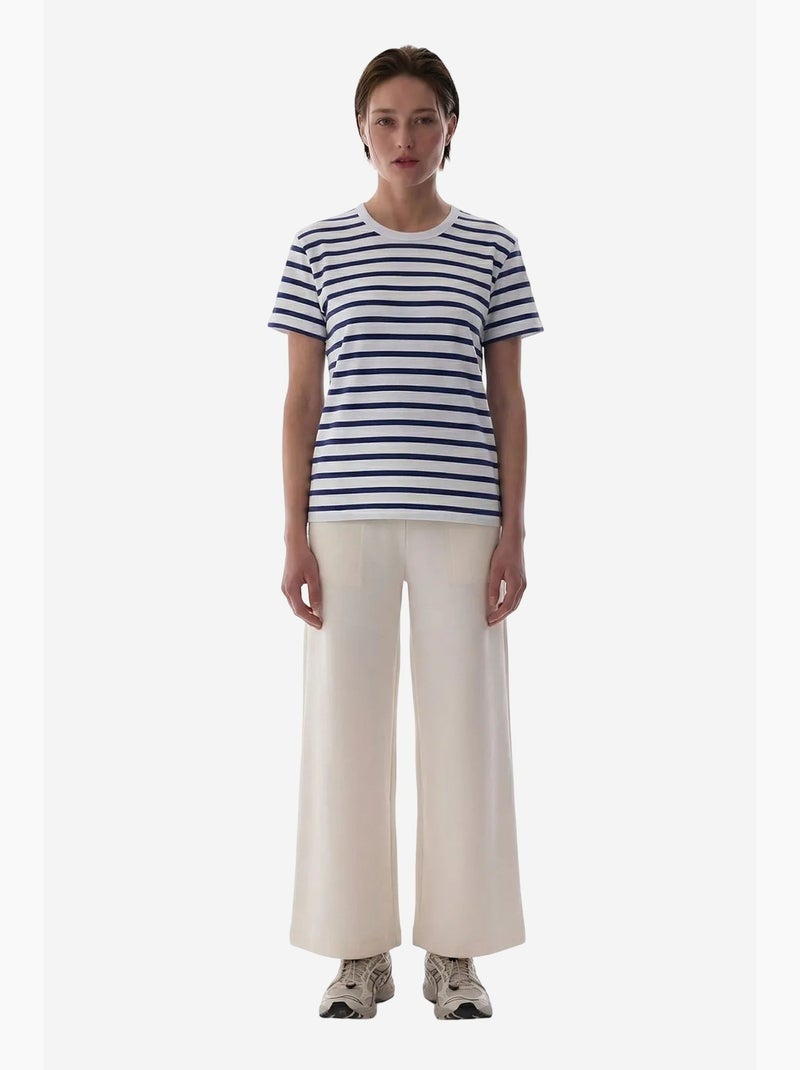 Stripe premium t-shirt rayé à manches courtes penti Multicolore - Kiabi