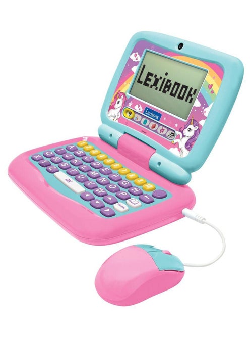 Stroom kid® tweetalige educatieve laptop unicorn – 40 activiteiten in het engels en frans - Kiabi Stroom kid® tweetalige educatieve laptop unicorn – 40 activiteiten in het engels en frans - Kiabi