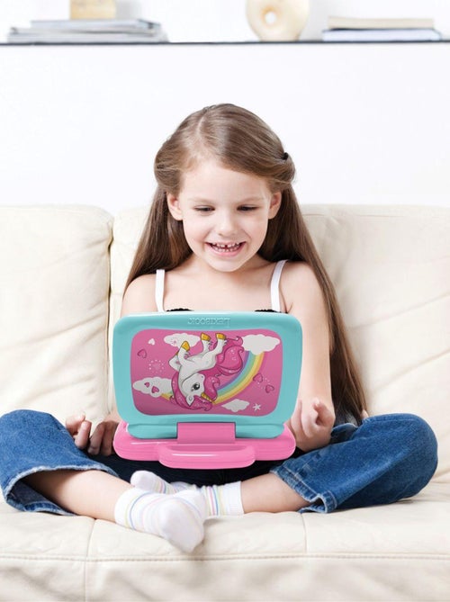 Stroom kid® tweetalige educatieve laptop unicorn – 40 activiteiten in het engels en frans - Kiabi Stroom kid® tweetalige educatieve laptop unicorn – 40 activiteiten in het engels en frans - Kiabi