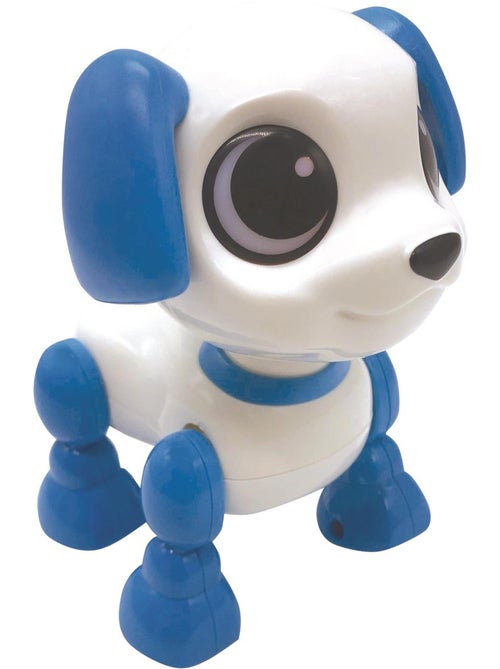 Stroom puppy mini - dog robot met licht- en geluidseffecten, hand clap command, voice repeat - Kiabi Stroom puppy mini - dog robot met licht- en geluidseffecten, hand clap command, voice repeat - Kiabi