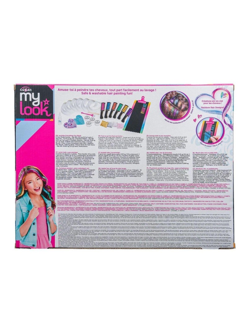 Studio d’extensions de cheveux colorées - édition deluxe Multicolore - Kiabi
